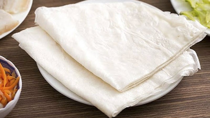 Bánh tráng cuốn phơi sương