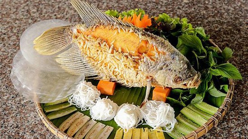 Cá tai tượng chiên xù