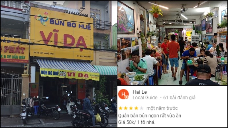 Quán Bún bò Huế Vĩ Dạ 