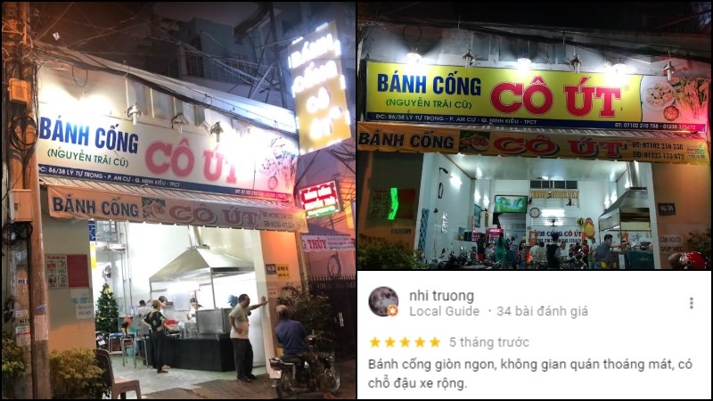 Quán Bánh Cống Cô Út 