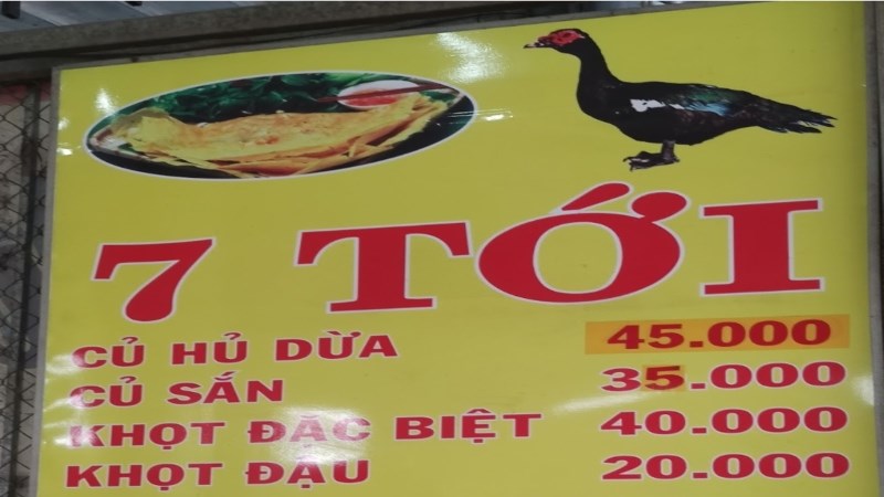 Quán Bánh xèo 7 Tới 