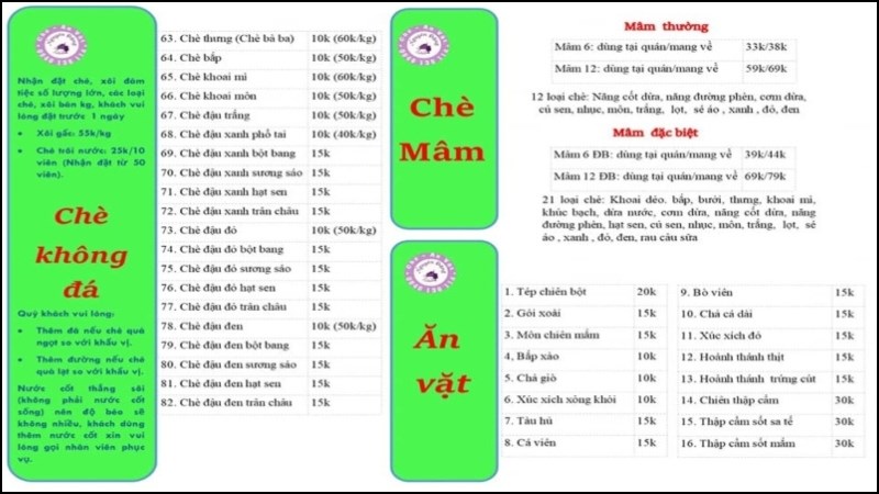 Quán Chè Nguyên Đặng