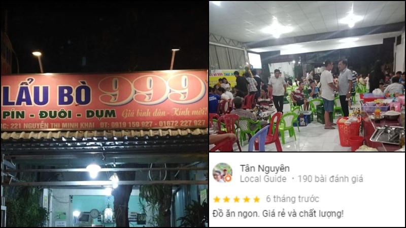 Quán Lẩu Bò 999 