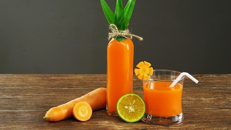 Nước xay cà rốt
