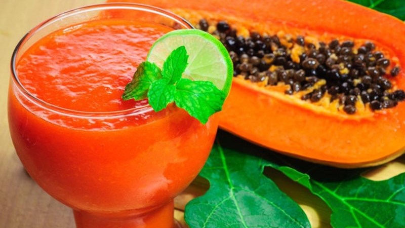 Nước nghiền đu đủ