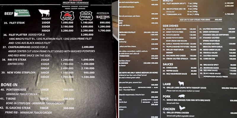 Nhà hàng El Gaucho Steakhouse