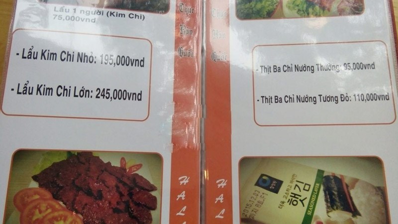 Nhà hàng Hallyu Korean Fast Food