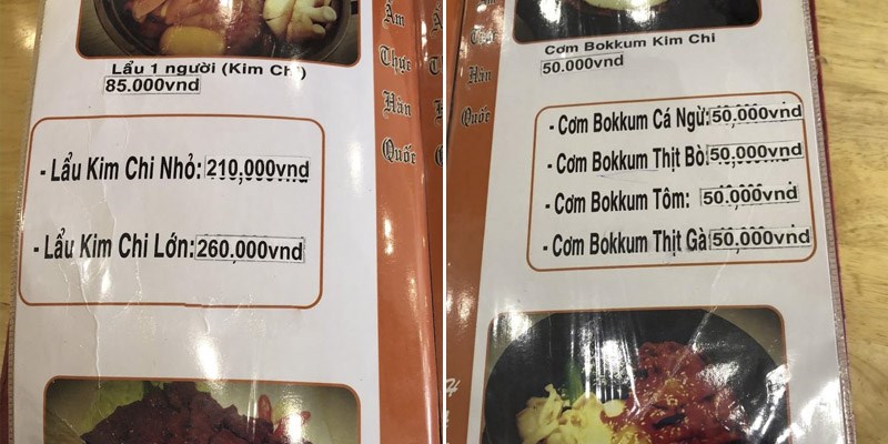 Nhà hàng Hallyu Korean Fast Food