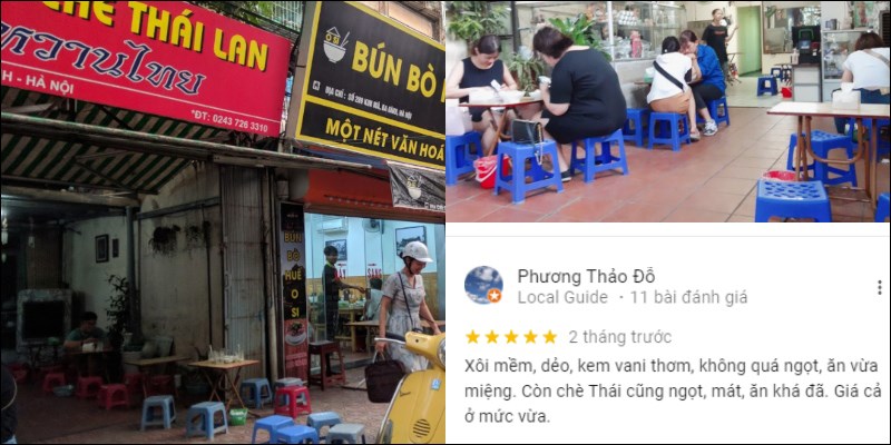 Quán Kem Xôi Chè Thái Lan