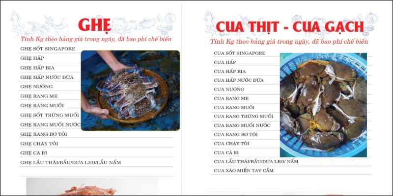 Nhà hàng Hải Sản Giang Ghẹ