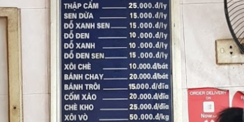 Quán chè Mười Sáu