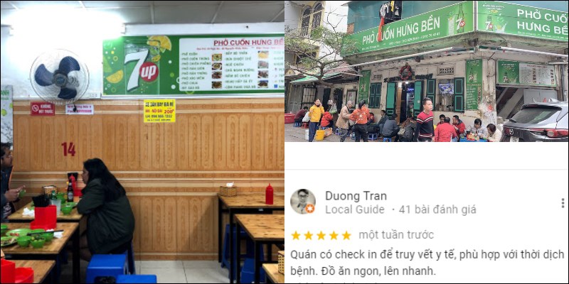 Quán phở cuốn Hưng Bền
