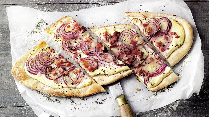 Flammkuchen, Đức