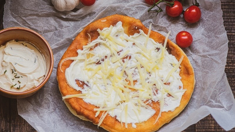 Lángos, Hungary