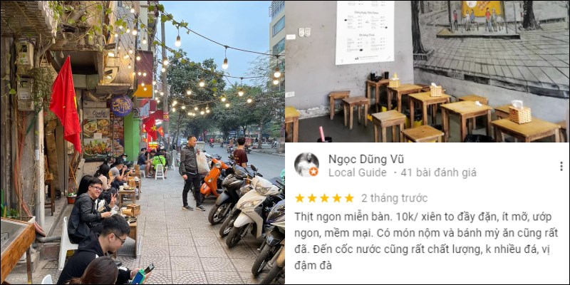 Quán thịt xiên nướng Hoàng Đức
