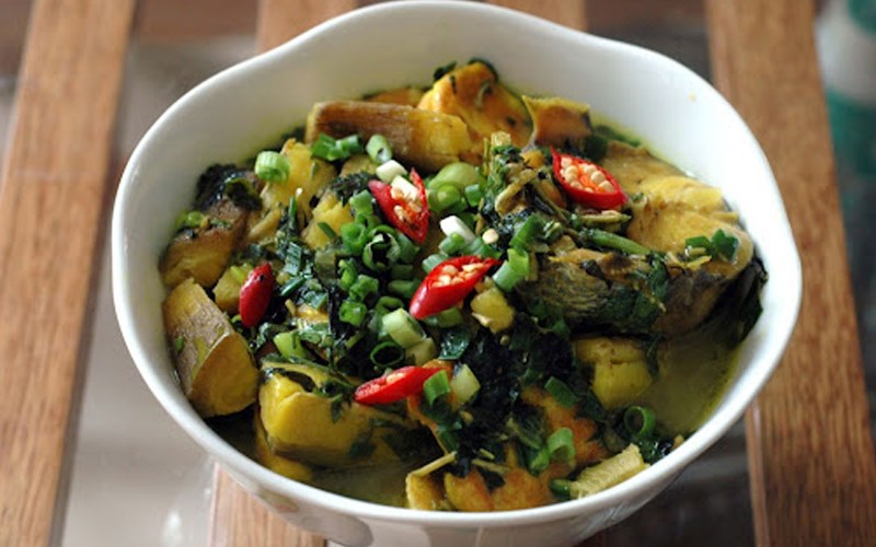 Xáo chuối Lâm Thao