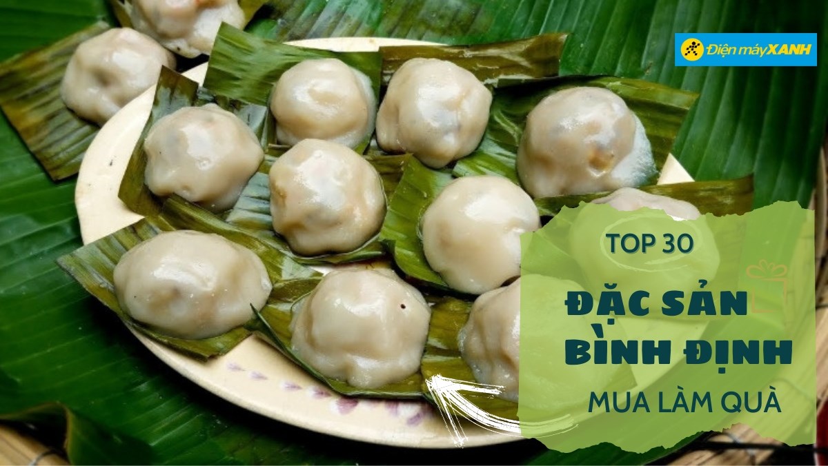 Đặc sản Bình Định làm quà