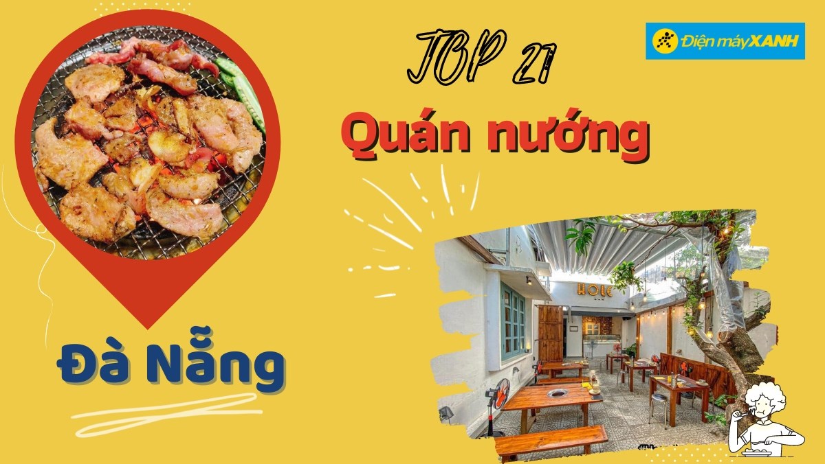 Top 21 quán nướng Đà Nẵng