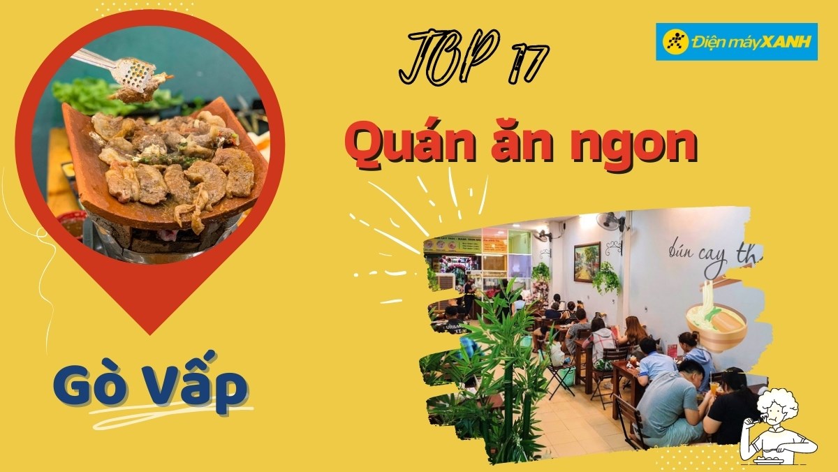 Top 17 quán ăn ngon Gò Vấp