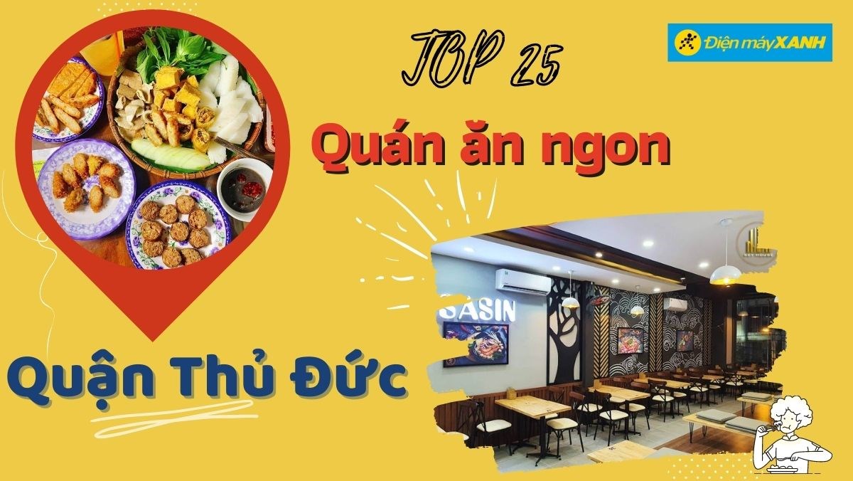 Top 25 quán ăn ở Thủ Đức
