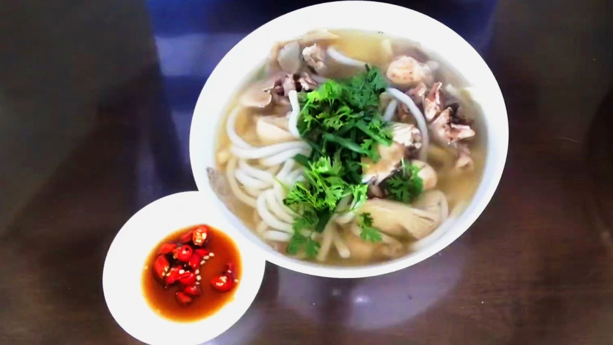 Bánh canh ếch