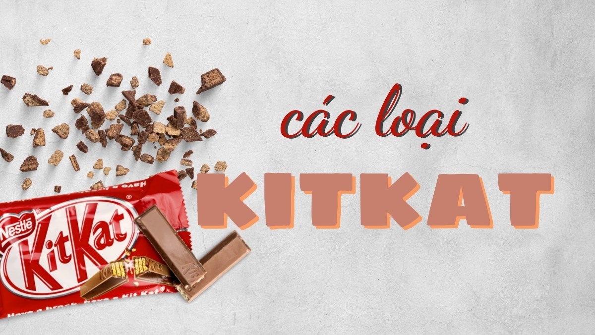 Các loại kitkat, các vị kitkat ở Việt Nam, Nhật Bản