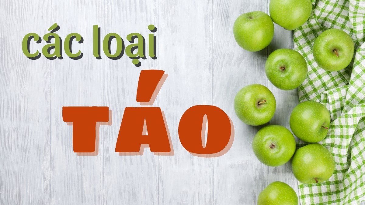 Các loại táo nhập khẩu ngon