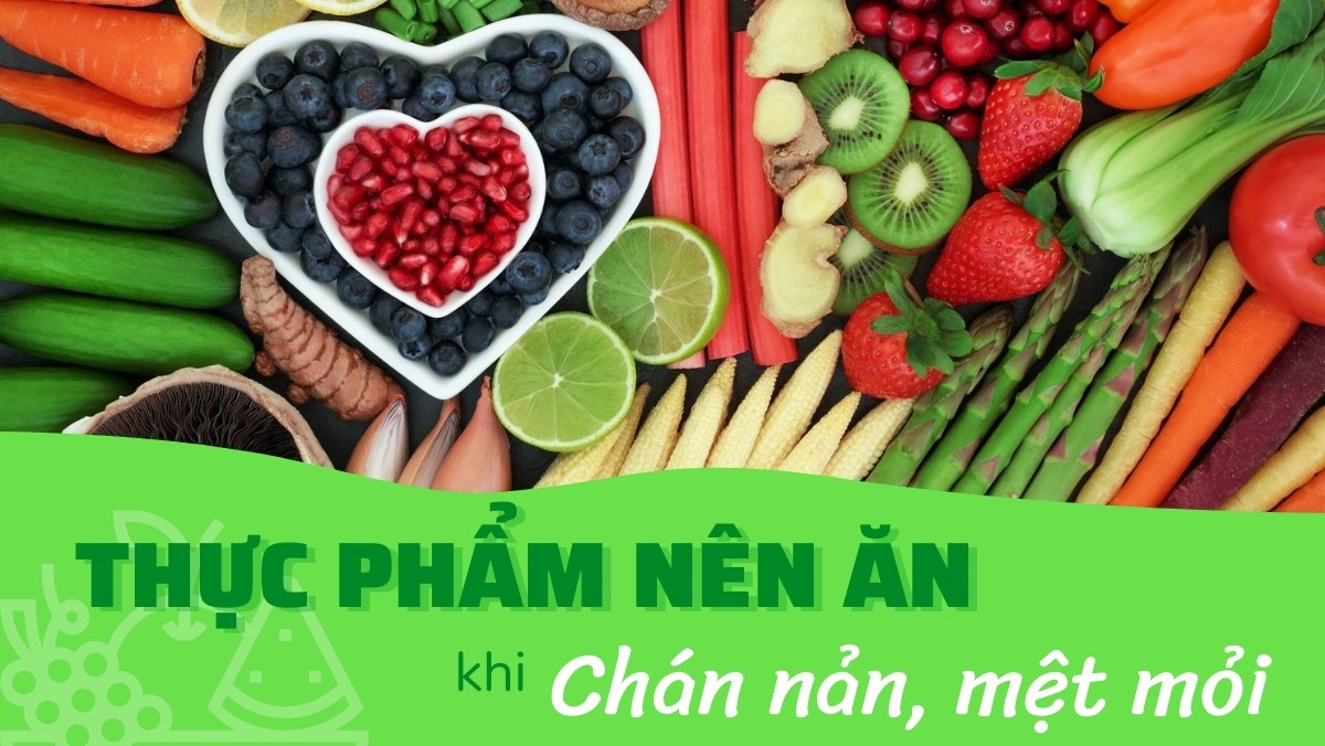thực phẩm nên ăn khi chán nản