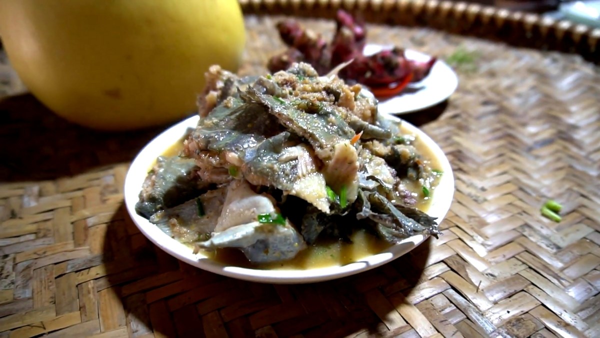 Cá nheo kho riềng