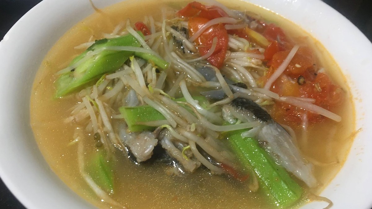 Đầu cá mú nấu canh chua