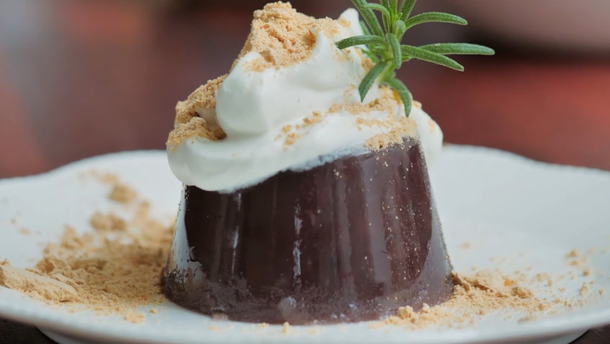 Pudding đậu đỏ