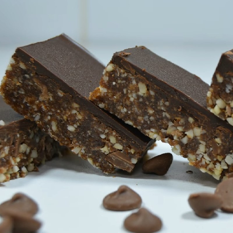 Bước 6 Thành phẩm Bánh protein bar socola