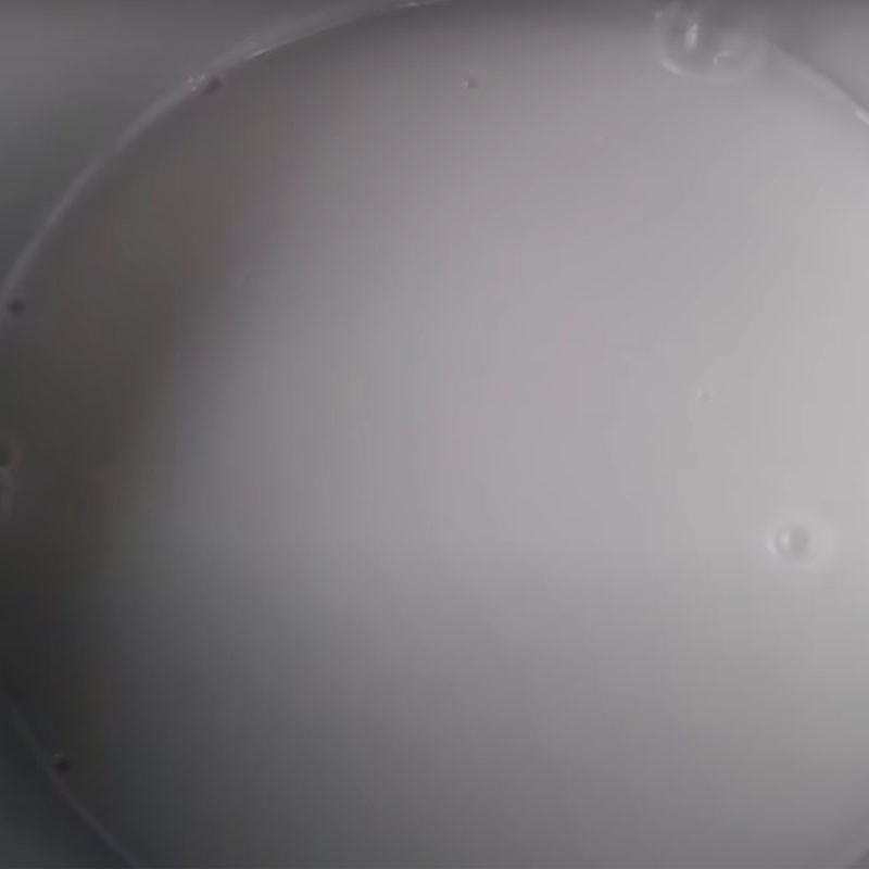 Bước 4 Đổ khuôn Thạch chuối dừa