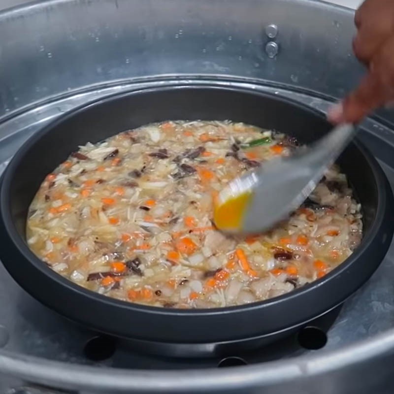 Bước 4 Hấp chả Chả cua biển