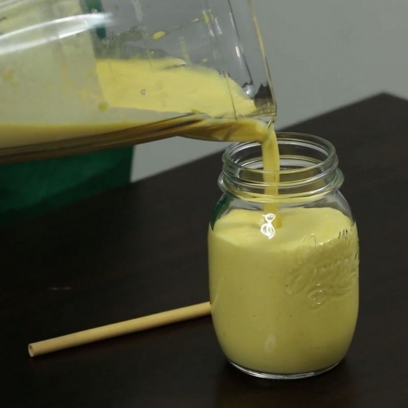 Bước 3 Thành phẩm Sinh tố bắp với xoài