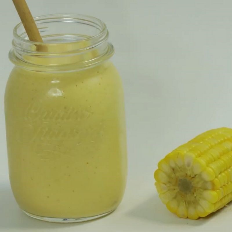 Bước 3 Thành phẩm Sinh tố bắp với xoài