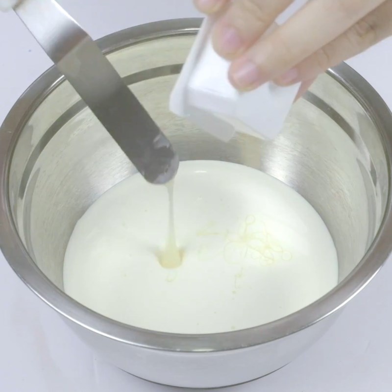 Bước 3 Làm kem dừa Kem bơ dừa