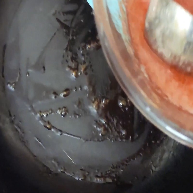 Bước 2 Làm lớp thạch mận Panna cotta mận