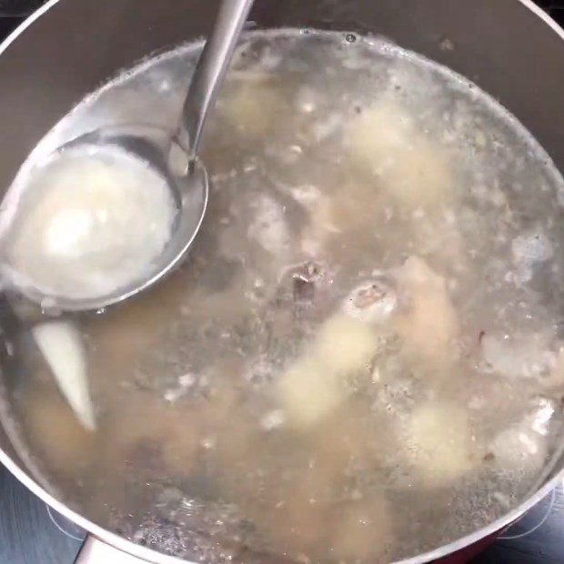 Bước 4 Nấu bánh canh ếch Bánh canh ếch