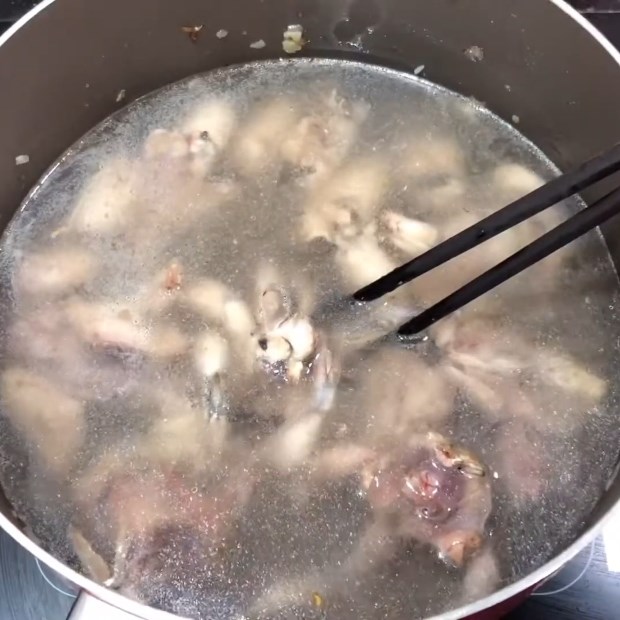 Bước 4 Nấu bánh canh ếch Bánh canh ếch