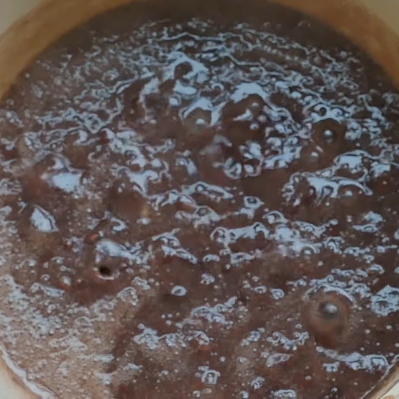 Bước 2 Nấu đậu đỏ Pudding đậu đỏ