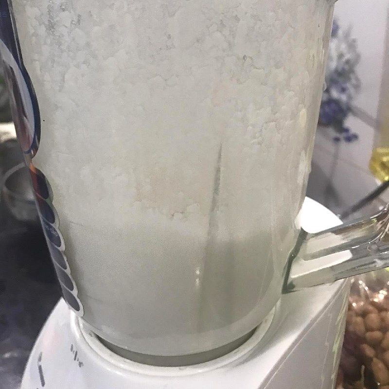 Bước 1 Ngâm và xay gạo Bột gạo