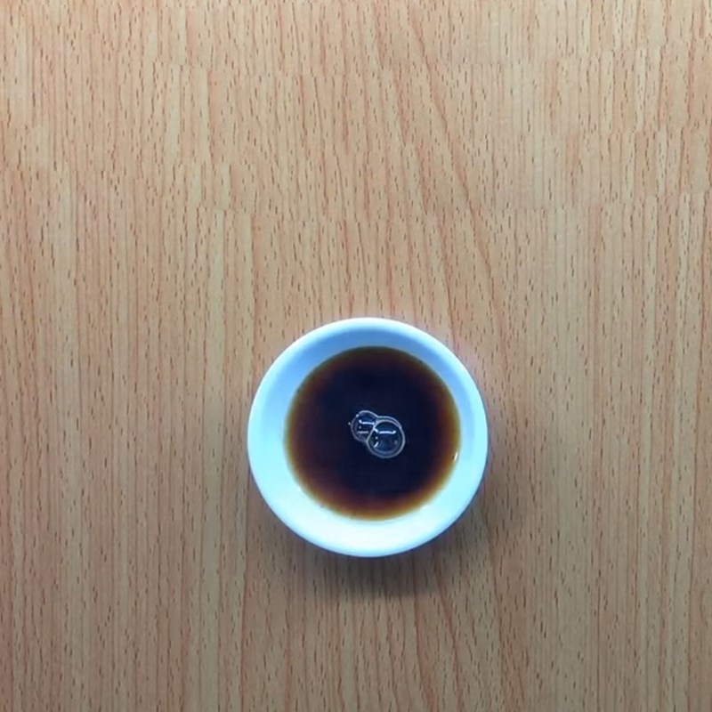 Bước 2 Pha cà phê Bánh Trung Thu rau câu cà phê nhân bánh flan