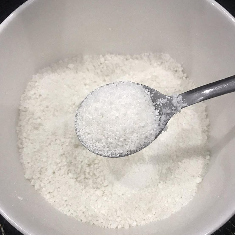 Bước 3 Sấy bột Bột gạo