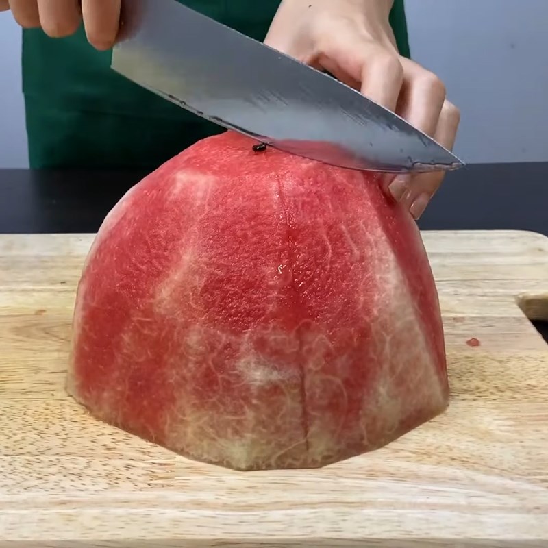 Bước 1 Sơ chế dưa hấu và dứa Nước ép dưa hấu dứa
