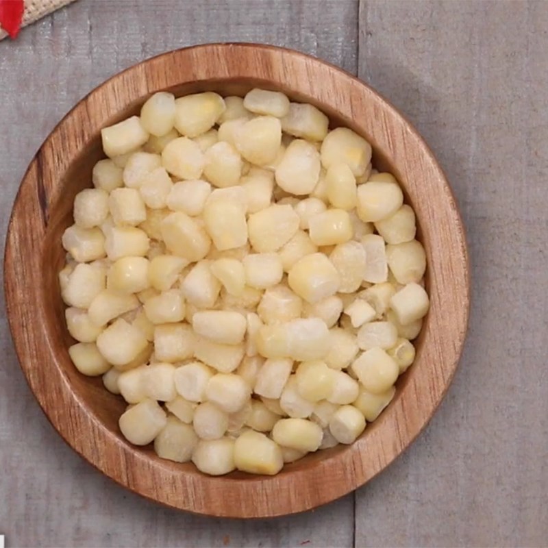 Bước 1 Sơ chế nguyên liệu Sinh tố bắp với chuối