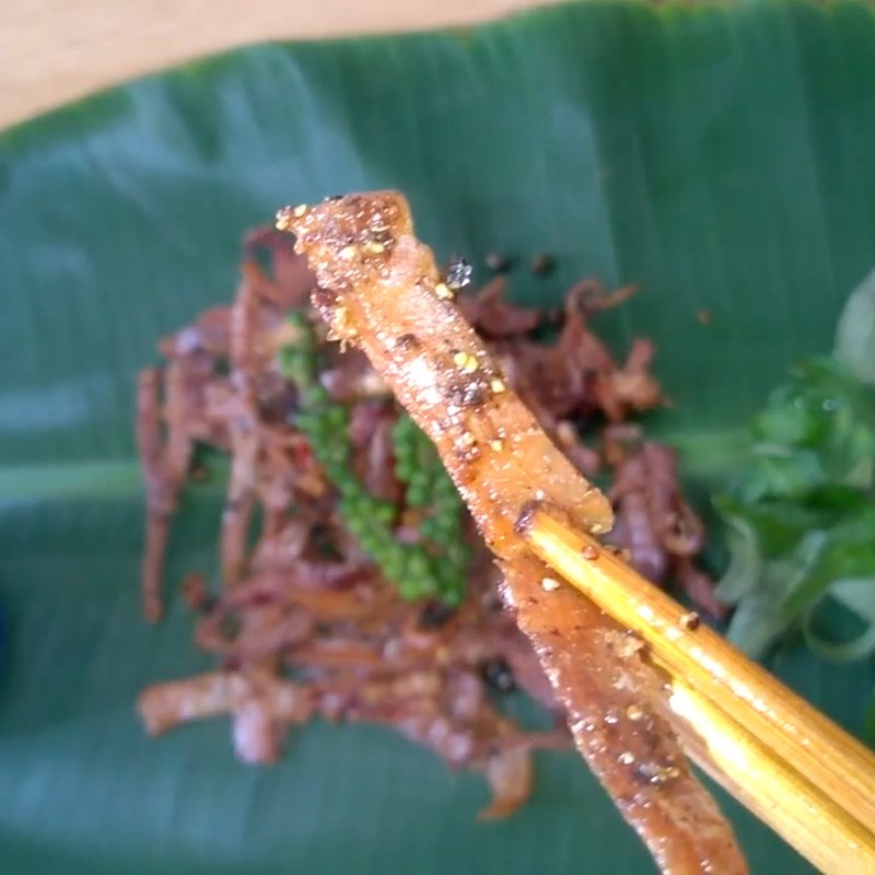 Bước 8 Thành phẩm Khô mực chiên tiêu