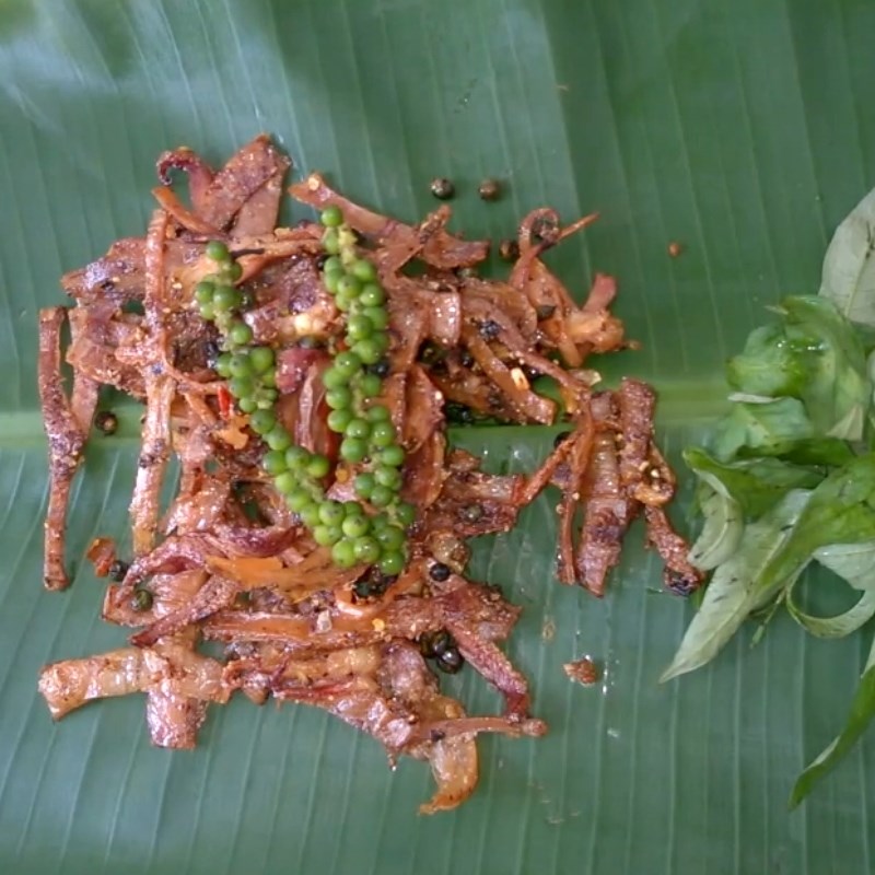 Bước 8 Thành phẩm Khô mực chiên tiêu