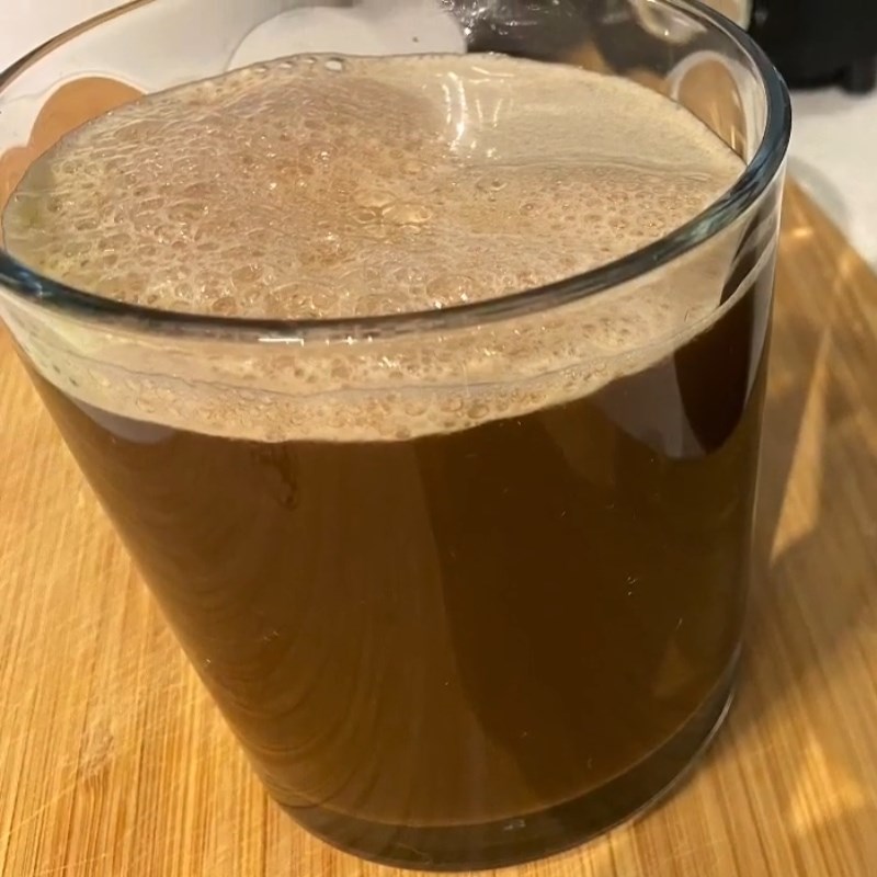 Bước 3 Thành phẩm Nước ép cải cầu vồng táo dưa leo