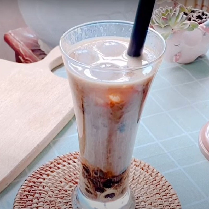 Bước 5 Thành phẩm Trà sữa caramel